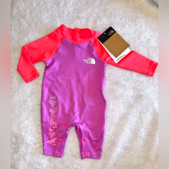 NWT The North Face Amphibious Sun One-Piece Swimsuit - Picture 3 of 8